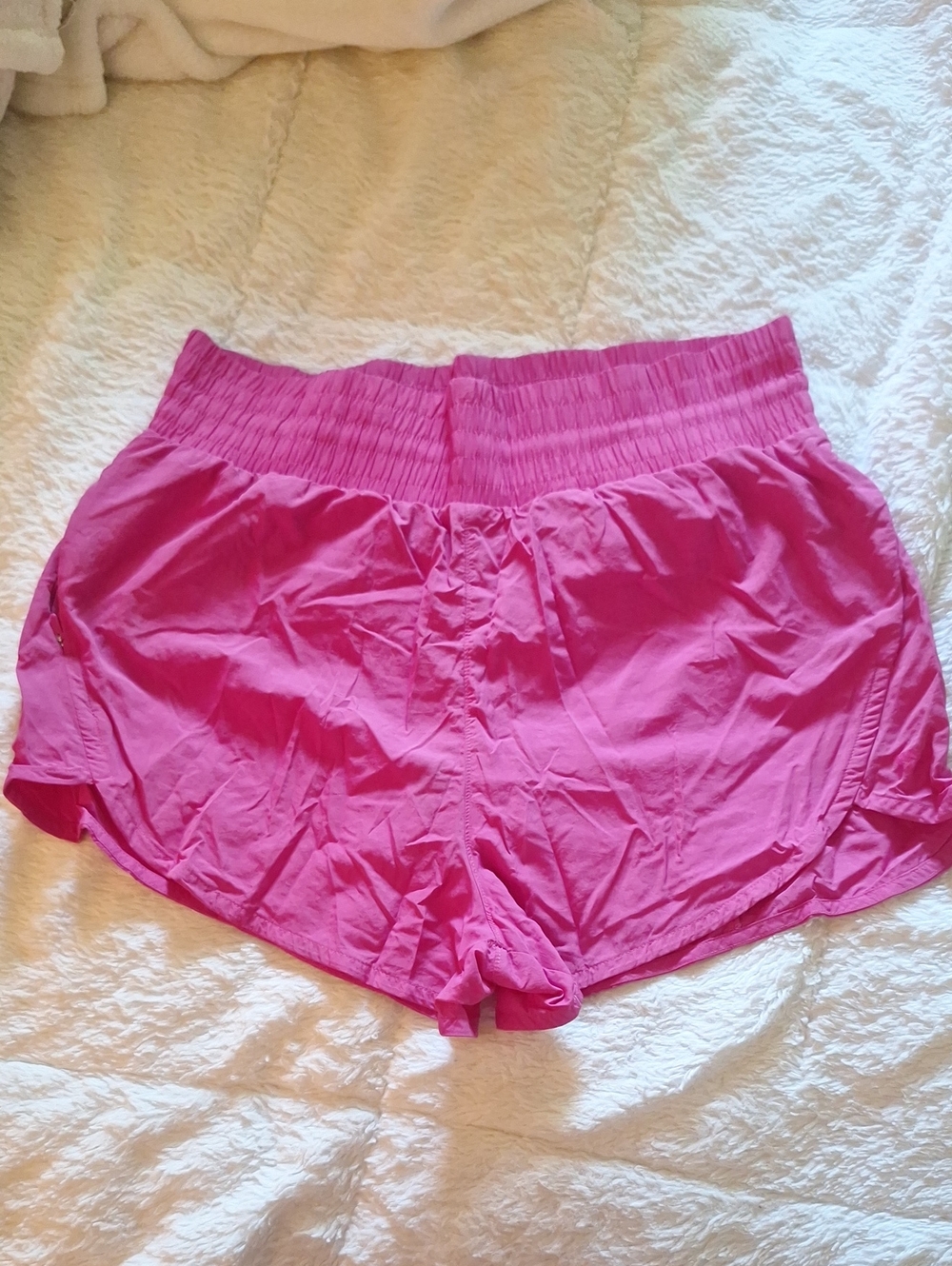 all in motion Bright Pink Athletic Elastic-Waist Shorts